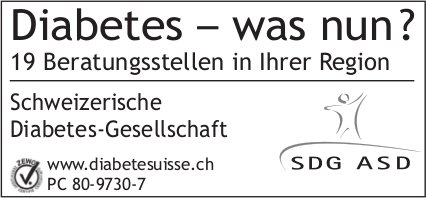 Schweizerische Diabetes-Gesellschaft - Diabetes – Was Nun ? 19 ...