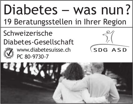 Schweizerische Diabetes-Gesellschaft - Diabetes – Was Nun ? 19 ...